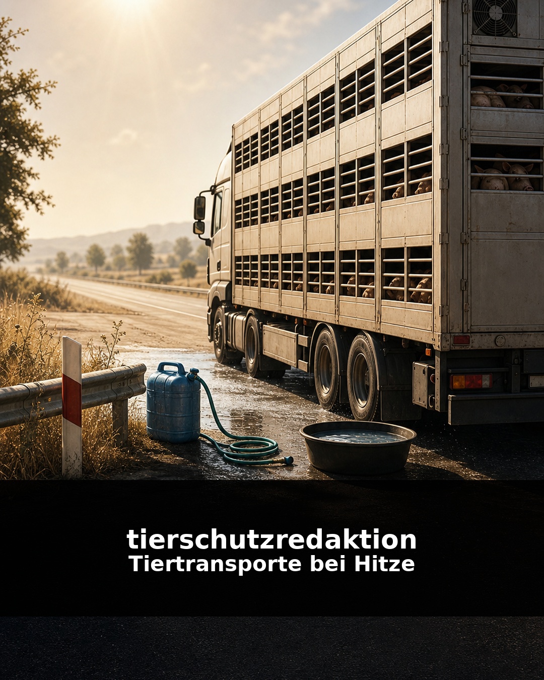 Tiertransporte bei Hitze: Das darf nicht normal sein
