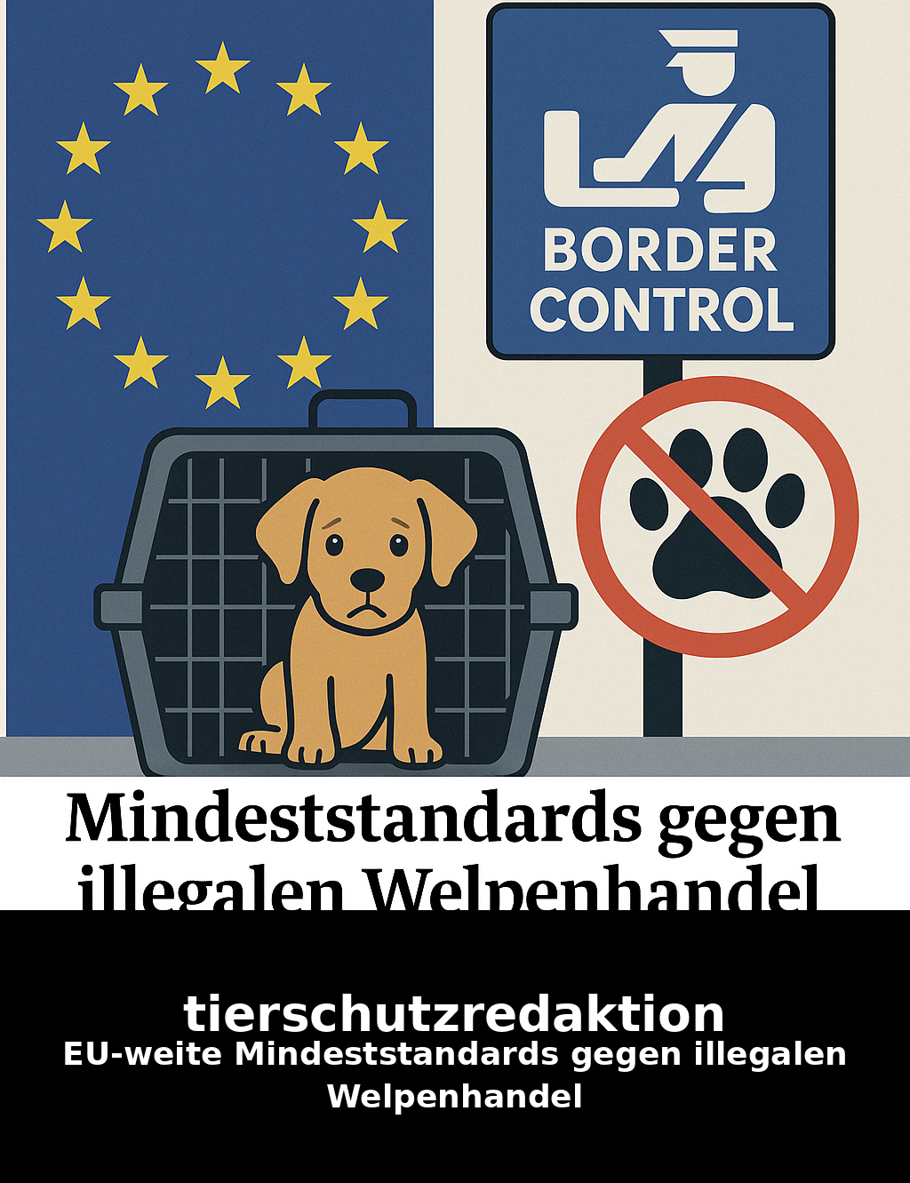 EU-weite Mindeststandards gegen illegalen Welpenhandel