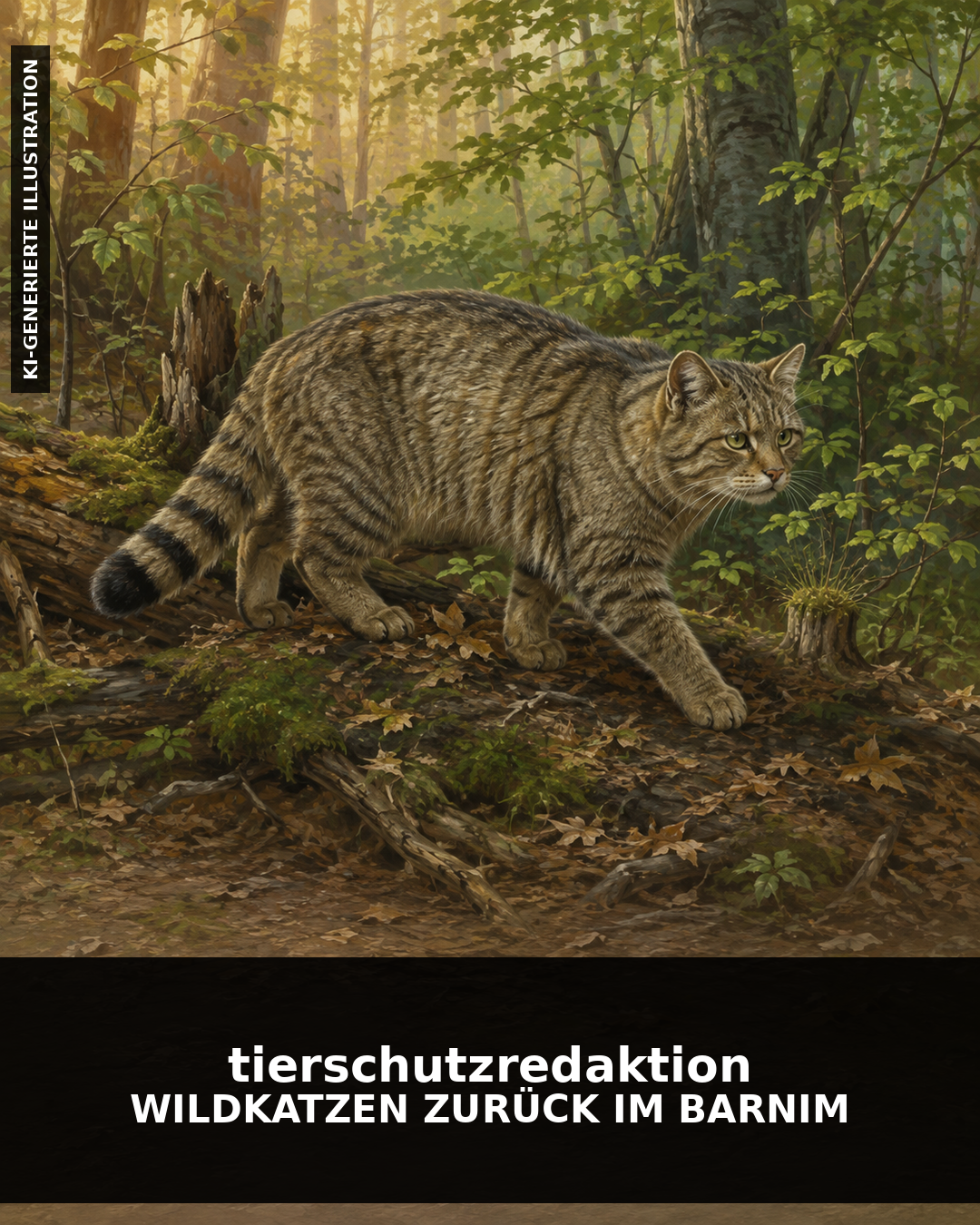 Good News: Wildkatzen sind zurück im Barnim