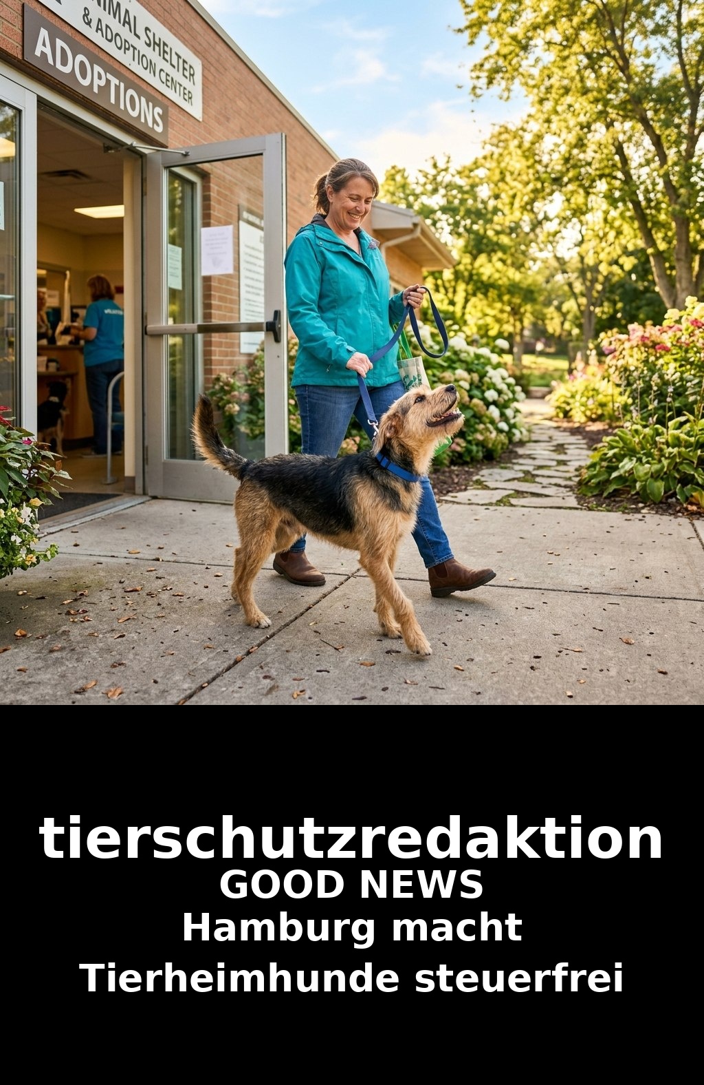 Hamburg macht Tierheimhunde steuerfrei