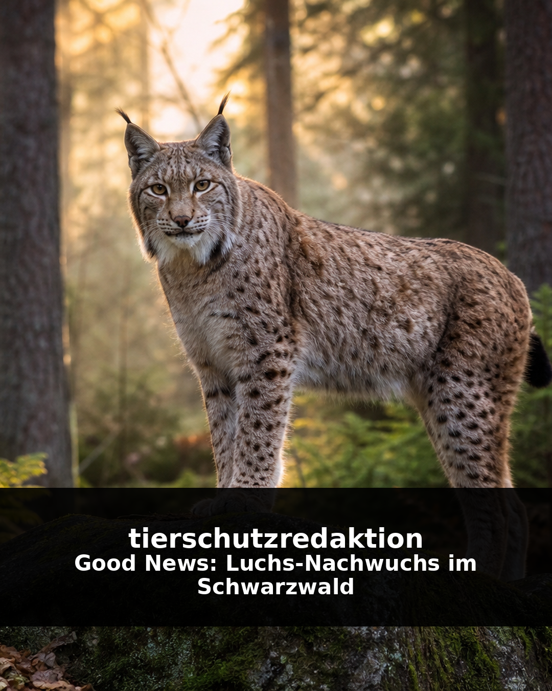 Good News: Luchs-Nachwuchs im Schwarzwald nach 200 Jahren