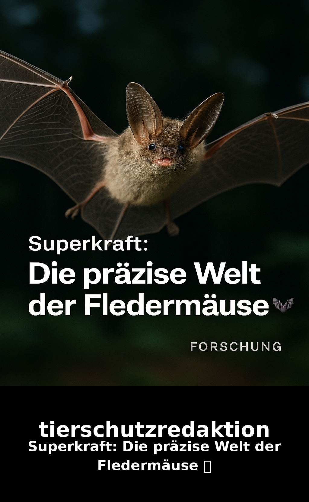 Superkraft: Die präzise Welt der Fledermäuse