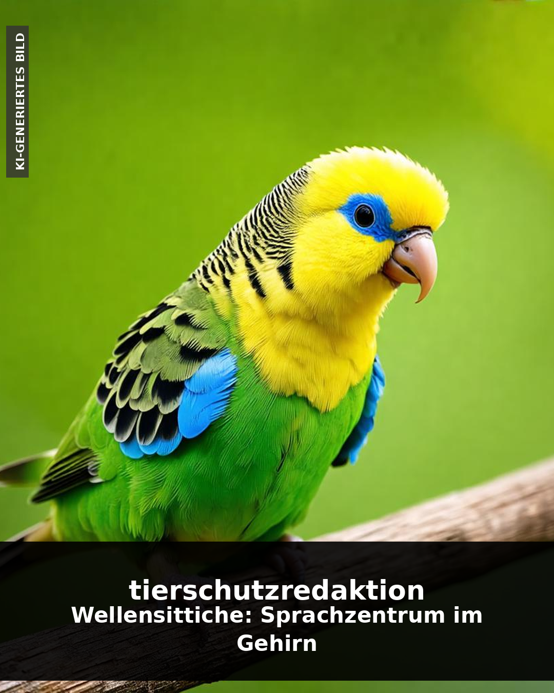 Wellensittiche haben ein menschenähnliches Sprachzentrum im Gehirn